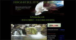 Desktop Screenshot of higherliferadio.com
